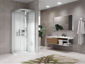 GLAX 2 2.0 R - Multifunction semicircular shower cabin _ NOVELLINI