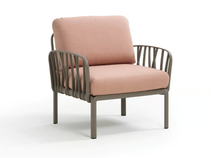 KOMODO - Upholstered fabric armchair with armrests _ Nardi