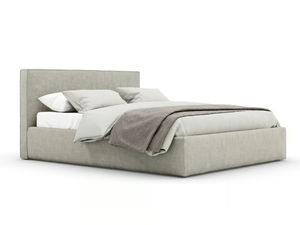 WIND - Upholstered double bed _ Nidi