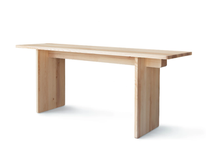 EDI - Rectangular solid wood high table _ Nikari