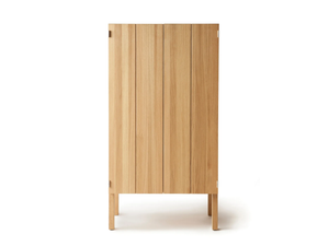 ARKITECTURE - Solid wood high cabinet with doors _ Nikari