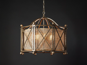 INFINITY - Wrought iron pendant lamp _ OFFICINACIANI