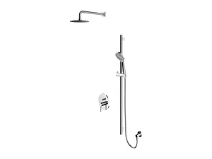 Y SYSY17 - Shower set with hand shower and overhead shower _ OMNIRES