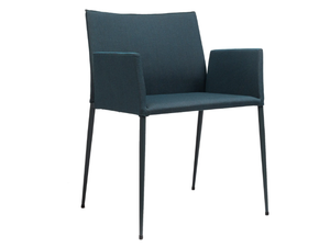 MOKA XL - Fabric chair with armrests _ ONDARRETA