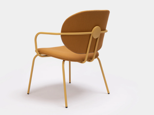 HARI XL - Chair with armrests with integrated cushion _ ONDARRETA