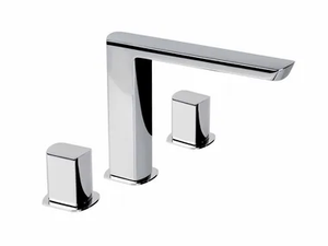 MIS 01303010 - 3 hole washbasin tap with automatic pop-up waste _ PALAZZANI