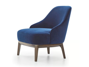 ATLAS - Upholstered armchair with armrests _ PARLA