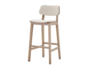 MATE - Fabric stool with integrated cushion _ PARLA