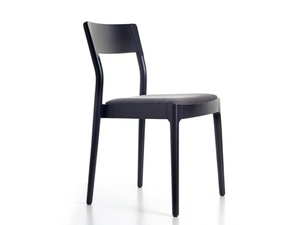 GIO 00 C1 - Solid wood chair with integrated cushion _ PIANI