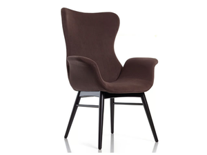 TULIP 02 A3 - Fabric armchair with armrests _ PIANI