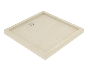 P29 - Built-in square lecce stone shower tray _ PIMAR