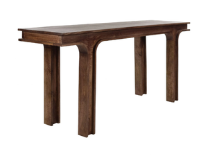 MONTAGU - Rectangular Mango console table _ POMAX