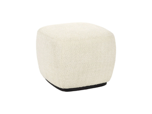 PORTERVILLE - Fabric footstool / pouf _ POMAX