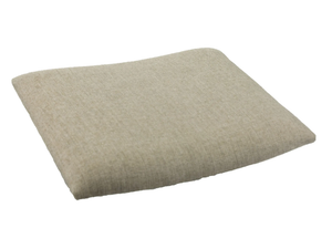 ROMEO - Solid-color rectangular fabric chair cushion _ POMAX