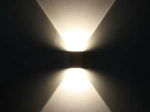 CUBE X - LED powder coated aluminium Outdoor wall Lamp _ PROLED