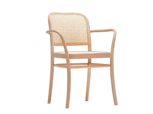 BENKO B-8120 - Beech chair with armrests _ Paged