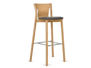 H-TOLO-2160 - High beech stool with integrated cushion _ Paged