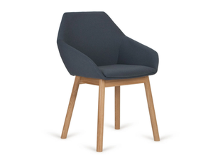 TUK 1 - Upholstered fabric chair with armrests _ Paged