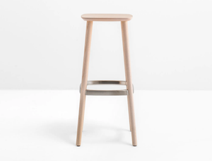 BABILA 2706 - Wooden stool with footrest _ Pedrali