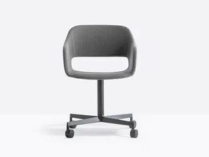 BABILA 2776 - With 4-spoke base fabric chair with castors _ Pedrali