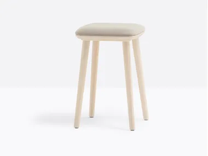 BABILA 2703/A - Low ash stool with integrated cushion _ Pedrali