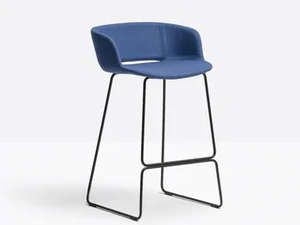 BABILA 2747/2 - Sled base fabric stool _ Pedrali