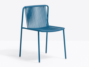 TRIBECA 3660 - Powder coated steel garden chair _ Pedrali