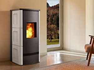 P920 C - Pellet steel stove Class A+ _ Piazzetta