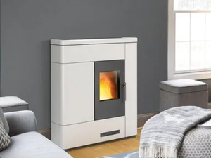 P136 - Pellet steel stove for air heating Class A+ _ Piazzetta