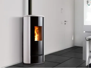 P220 T STEEL - Pellet steel stove _ Piazzetta