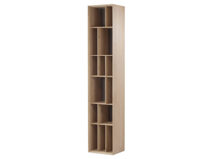 EPURE - Open freestanding oak bookcase _ Pilma