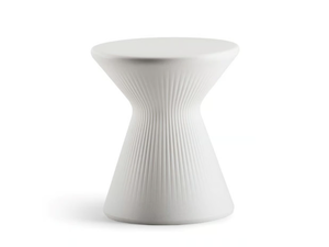 FADE - Low polyethylene garden stool _ Plust