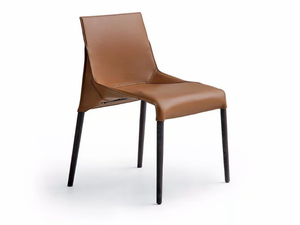 SEATTLE - Tanned leather chair _ Poliform