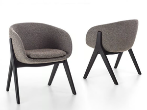 LAMBDA - Upholstered chair _ Porada