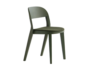 MINIMA 949/I - Stackable wooden chair with integrated cushion _ Potocco