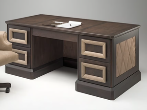 GRAN DUCA - Rectangular maple writing desk _ Prestige