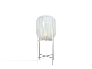 ODA STRIPES IN BETWEEN - Blown glass floor lamp _ Pulpo