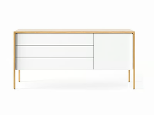 TACTILE - Wooden sideboard with doors _ Punt