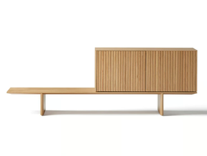 VELASCA - Wooden sideboard with doors _ Punt