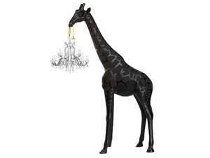 GIRAFFE IN LOVE INDOOR - Polyethylene floor lamp _ Qeeboo