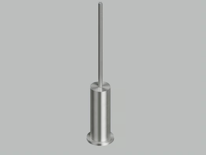 ECCETERA QA1502 - Wall-mounted steel toilet brush _ Quadrodesign