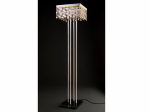 MELODY - Stainless steel floor lamp _ Quasar