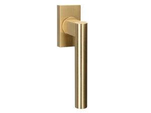 BERLIN - Brass window handle on rose _ Quincalux