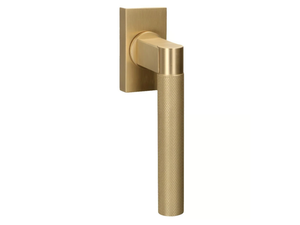 MONTREUX - Brass window handle on rose _ Quincalux