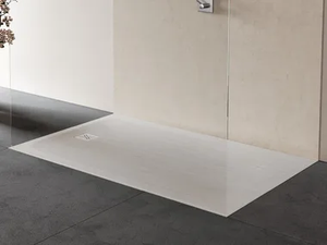 RASO - Rectangular Solid Surface shower tray _ RELAX