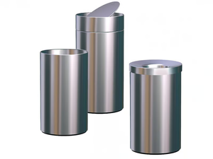 NOX MAGNUM - Stainless steel waste paper bin _ REXITE