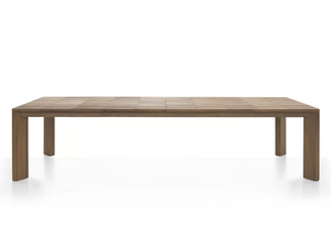 BRICK - Extending teak garden table _ RODA