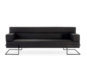 ORIZZONTE - 3 seater leather sofa _ ROSSIN