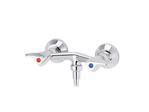 PILE & FACE - 2 hole wall-mounted bathtub mixer _ RVB