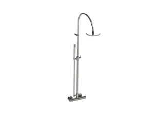 DEVILLE - Wall-mounted thermostatic shower panel with hand shower _ RVB